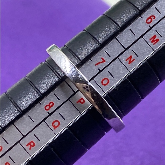 💛 Elegant Silver Pearl Leaf Ring - Picture 6 of 8